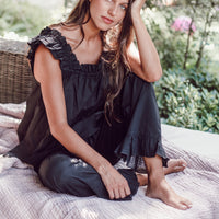Pijama Largo Santorini Black
