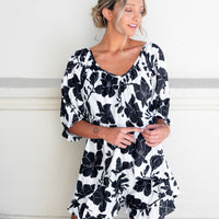 Set Pijama Rio Black Orchid