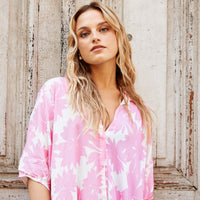 Camisa De Dormir Cali Electric Pink