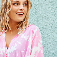 Camisa De Dormir Cali Electric Pink