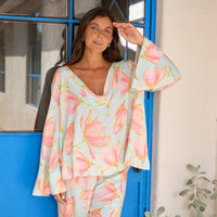 Pijama Largo Bombay Tulipa