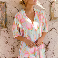 Camisa De Dormir Cali Summer Tulipa