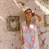 Camisa De Dormir Cali Summer Tulipa