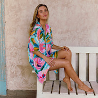 Camisa De Dormir Cali Garden Fleurs