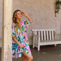 Camisa De Dormir Cali Garden Fleurs