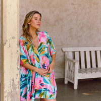 Camisa De Dormir Cali Garden Fleurs