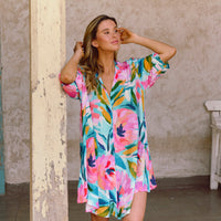 Camisa De Dormir Cali Garden Fleurs