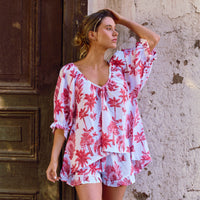 Set Pijama Rio Red Palms