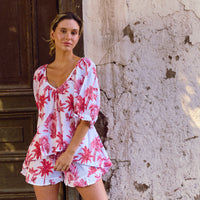 Set Pijama Rio Red Palms