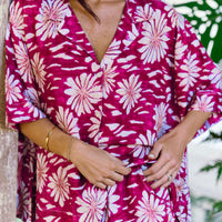 Set Pijama Jaipur Burgundy
