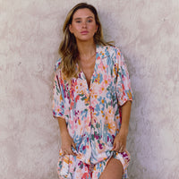 Camisa De Dormir Cali Summer Peach
