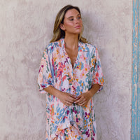 Camisa De Dormir Cali Summer Peach