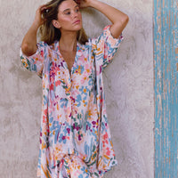 Camisa De Dormir Cali Summer Peach