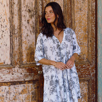 Camisa De Dormir Cali Summer Black Vintage