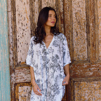 Camisa De Dormir Cali Summer Black Vintage