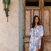 Camisa De Dormir Cali Summer Black Vintage