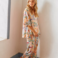 Pijama Largo Dehli Peach Pink