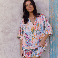 Set Pijama Jaipur Peach Pink