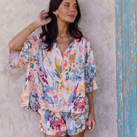 Set Pijama Jaipur Peach Pink