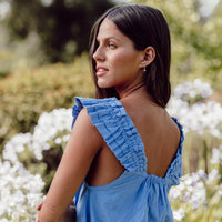 Pijama Verano Santorini Blue Greece