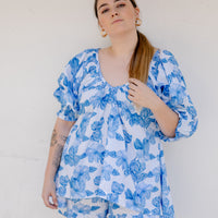 Set Pijama Rio Blue Garden