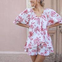 Set Pijama Rio Red Palms