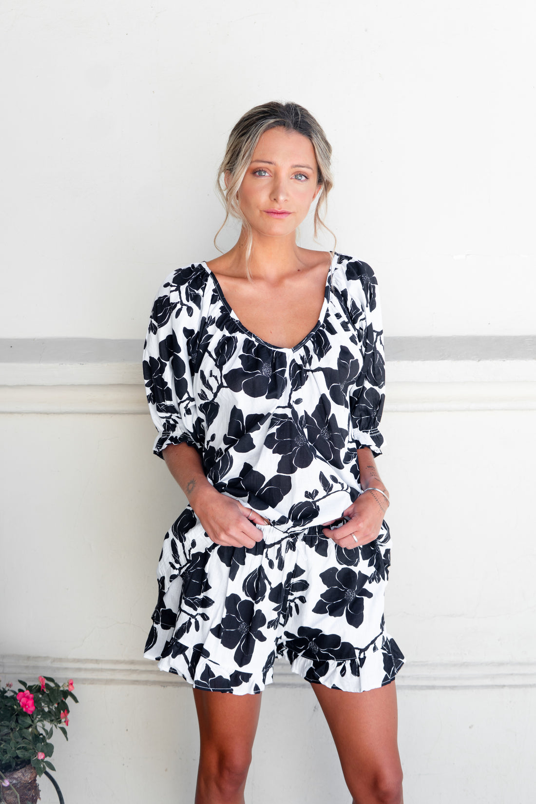 Set Pijama Rio Black Orchid
