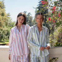 Pijama Largo Sienna Rose Stripes