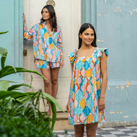 Camisa De Dormir Mykonos Boho