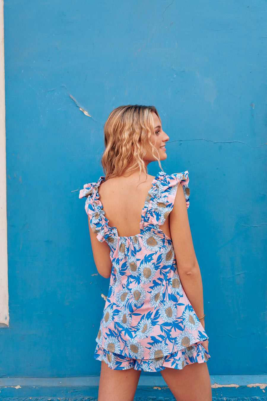 Set Pijama Santorini Flamingo