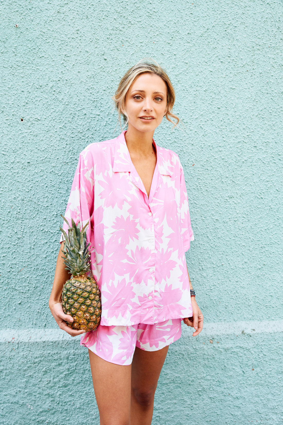 Set Pijama Jaipur Electric Pink