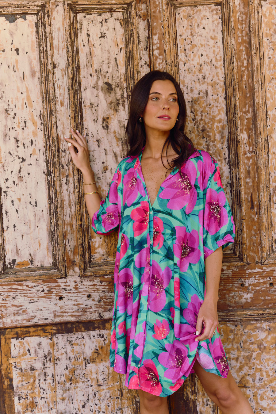 Camisa De Dormir Cali Jade