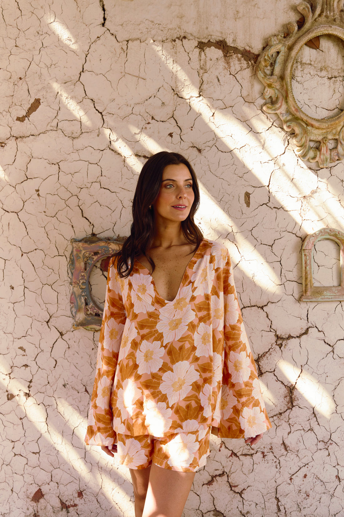 Set Pijama Short Bombay Sahara