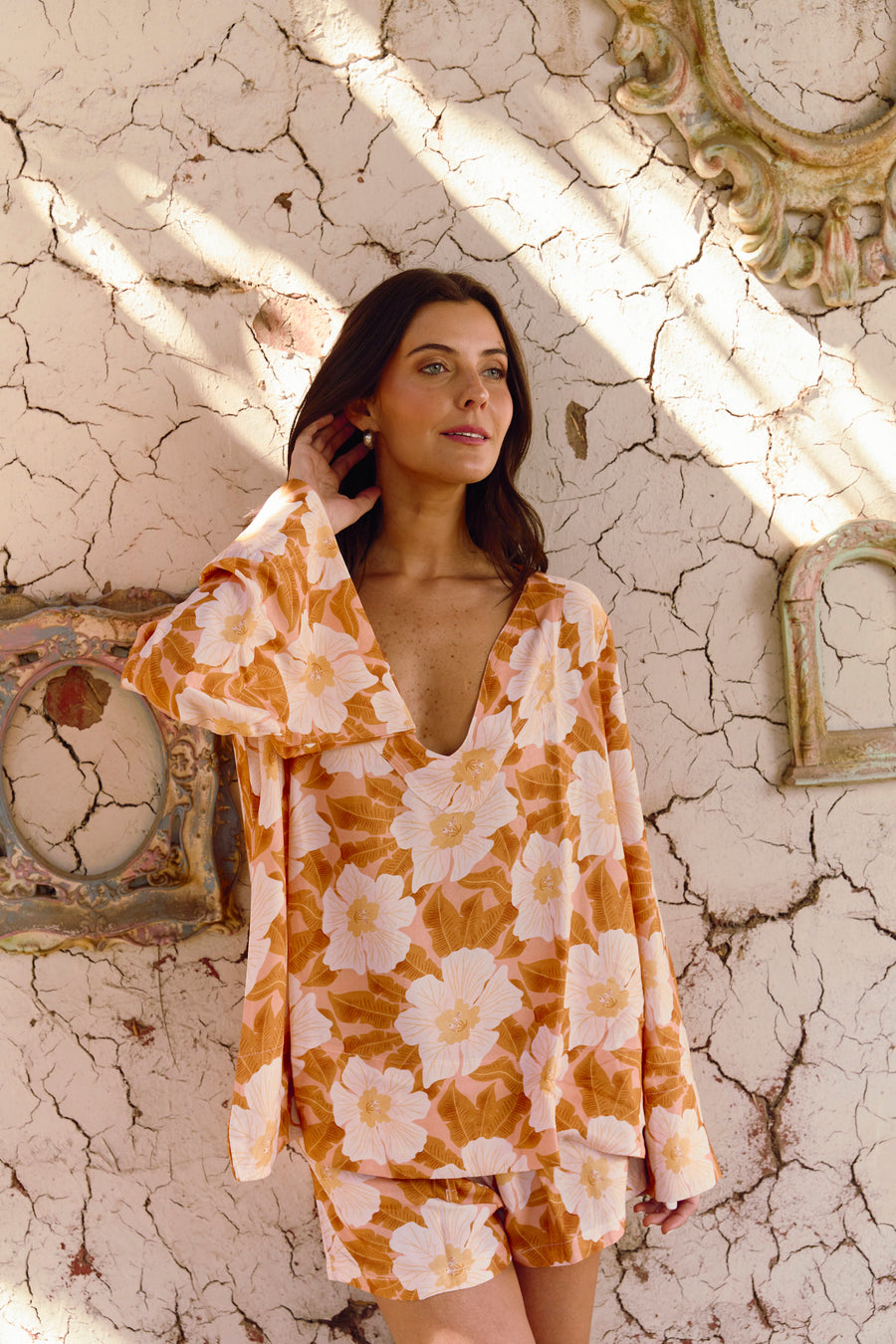 Set Pijama Short Bombay Sahara