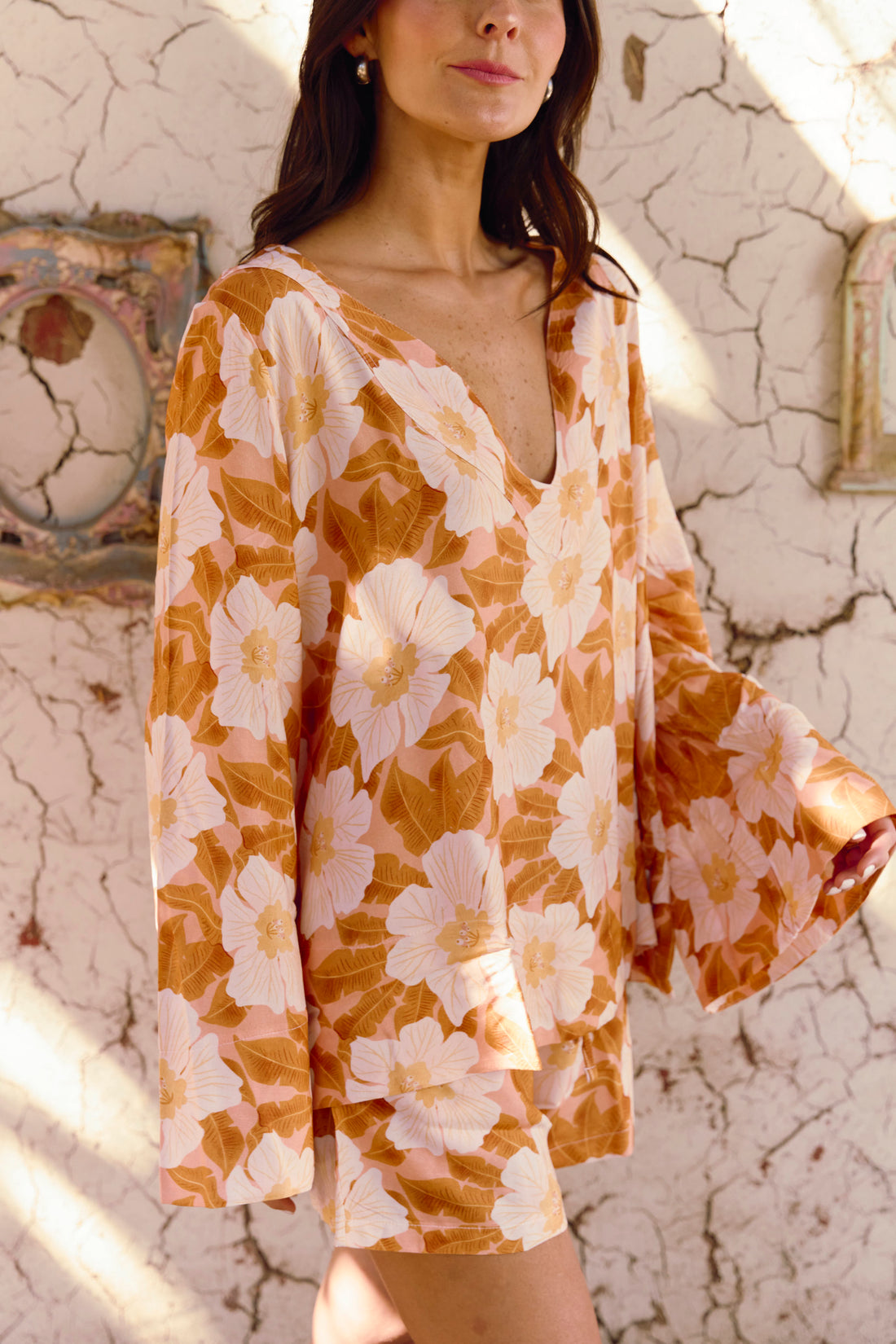 Set Pijama Short Bombay Sahara