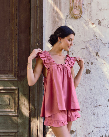 Set Pijama Santorini Rust