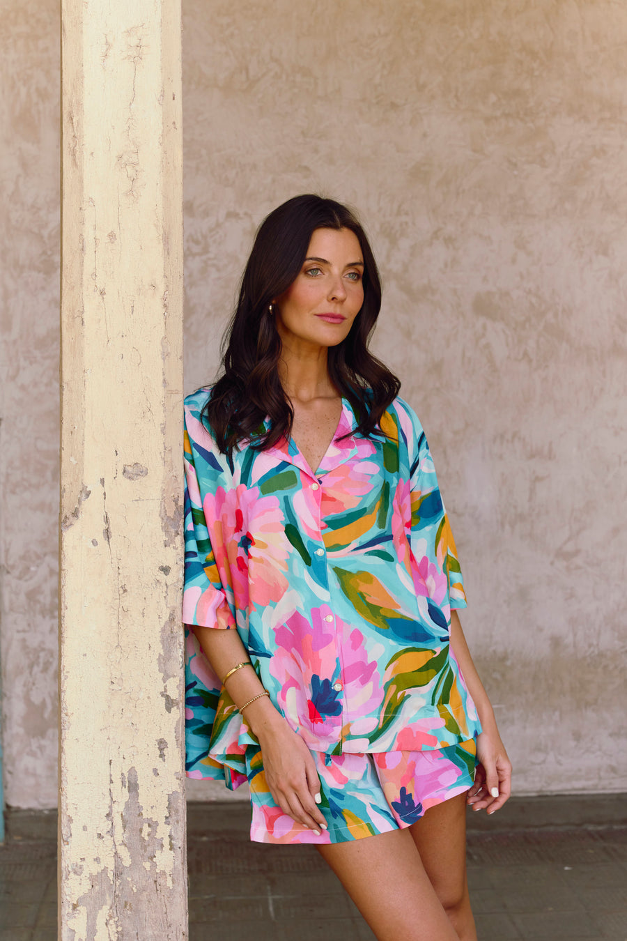 Set Pijama Jaipur Garden Fleurs