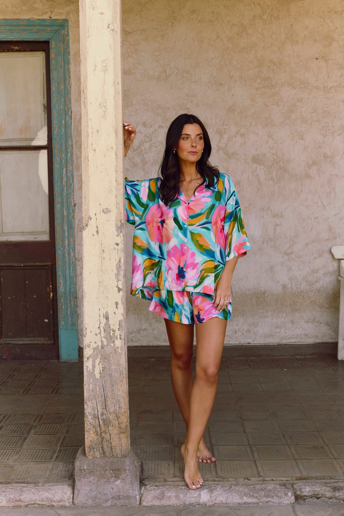 Set Pijama Jaipur Garden Fleurs