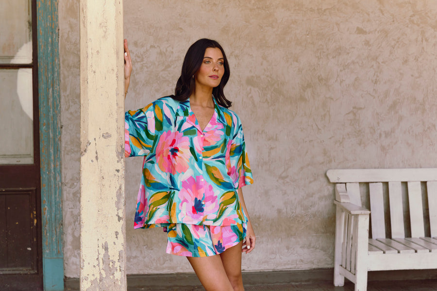 Set Pijama Jaipur Garden Fleurs