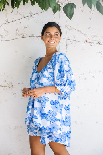 Set Pijama Rio Blue Garden