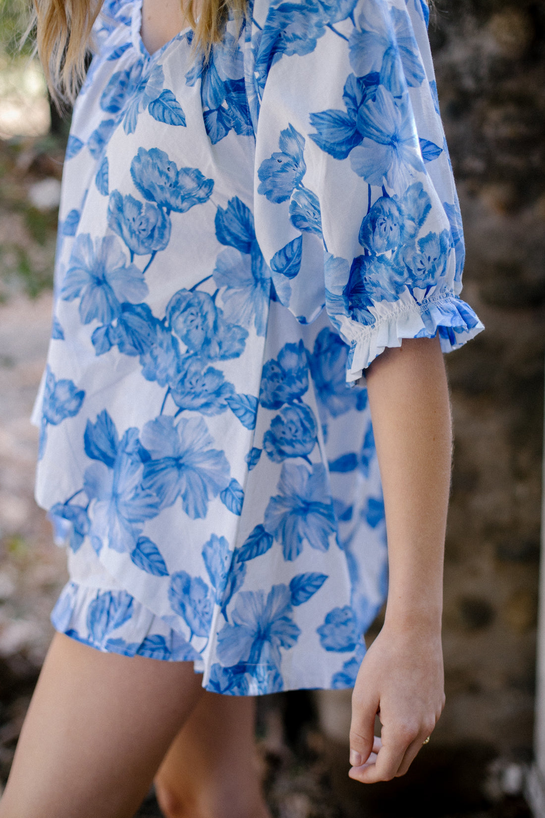 Set Pijama Rio Blue Garden